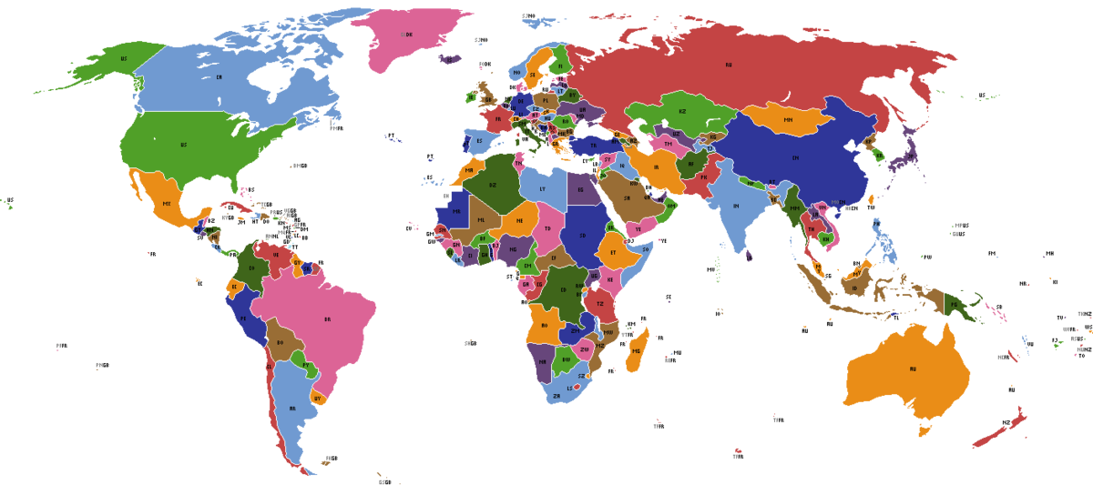 Detail World Map Images Nomer 54