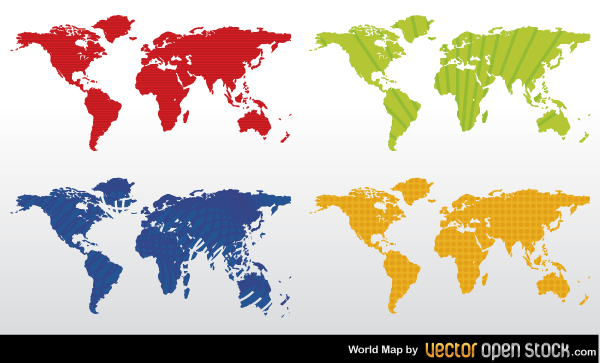 Detail World Map Images Free Download Nomer 53