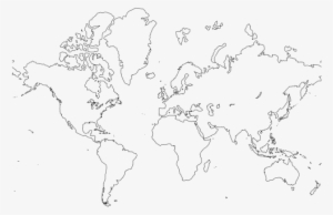 Detail World Map Outline Transparent Background Nomer 37