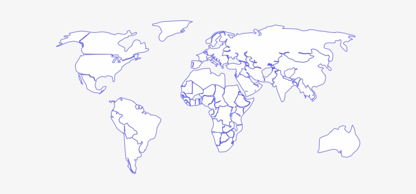 Detail World Map Outline Transparent Background Nomer 41