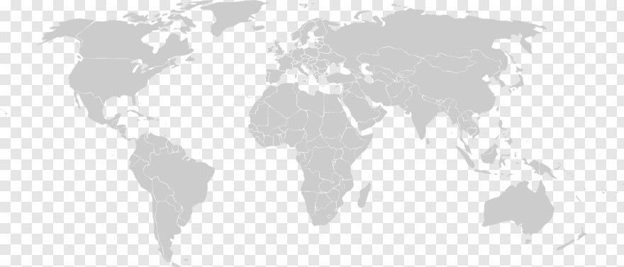 Detail World Map Outline Transparent Background Nomer 48
