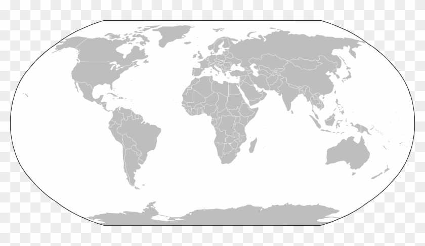 Detail World Map Outline Transparent Background Nomer 51