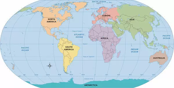 Detail World Map Picture Nomer 26