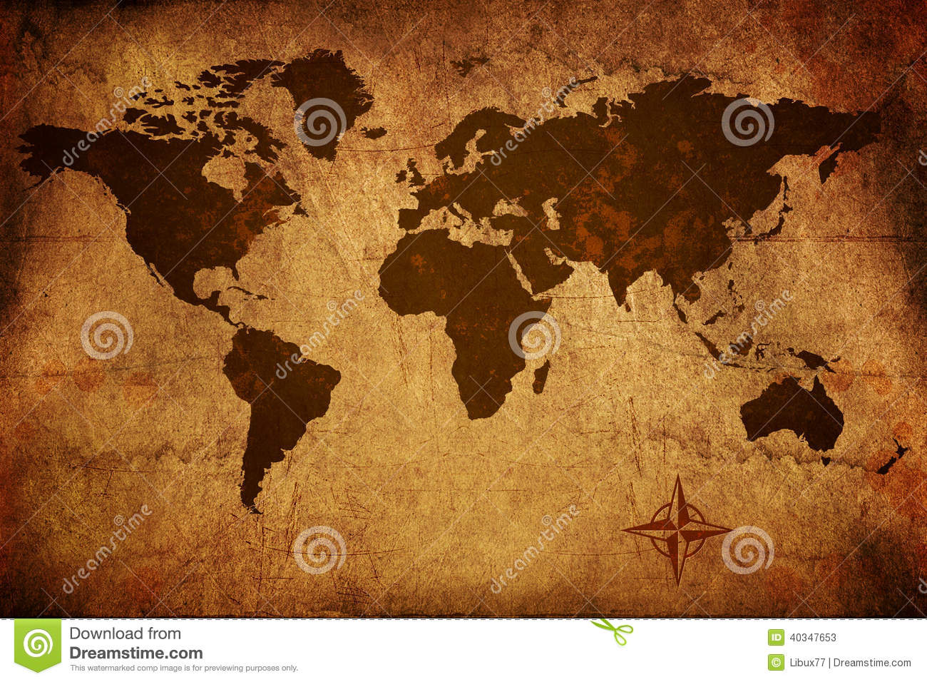 Detail World Map Picture Free Nomer 48