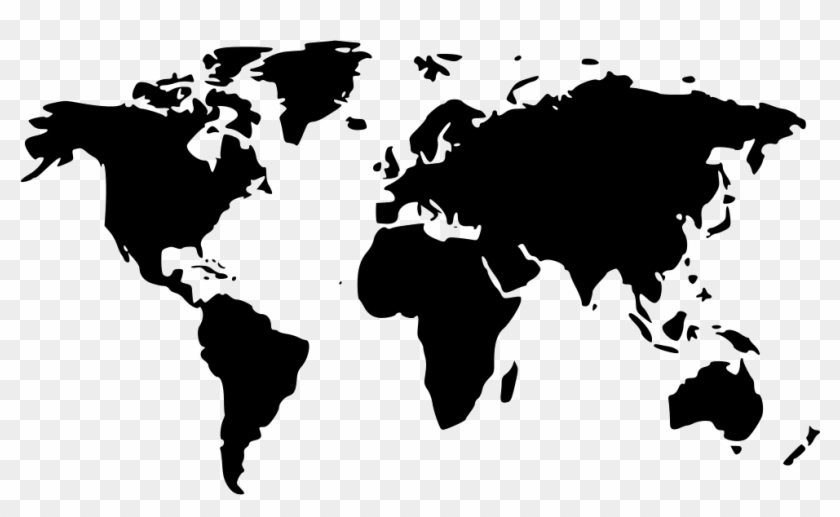 Detail World Map Png Transparent Background Nomer 31