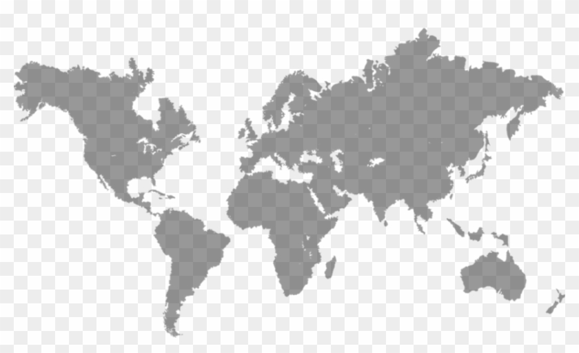 Detail World Map Png Transparent Background Nomer 35