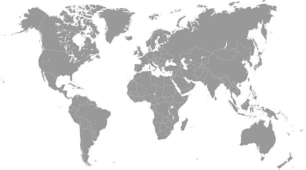 Detail World Map Png Vector Nomer 15