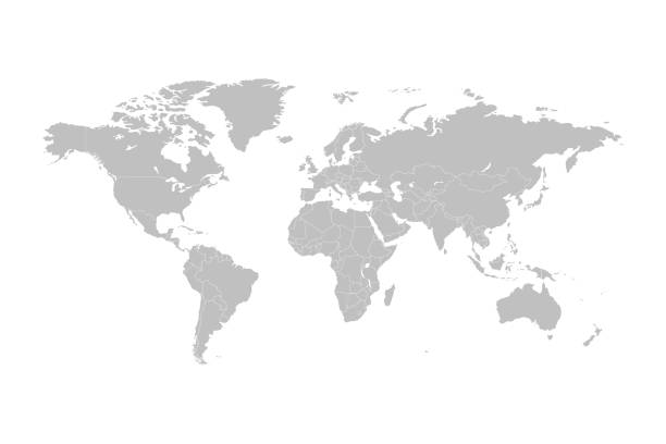 Detail World Map Png Vector Nomer 16