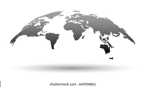 Detail World Map Png Vector Nomer 54