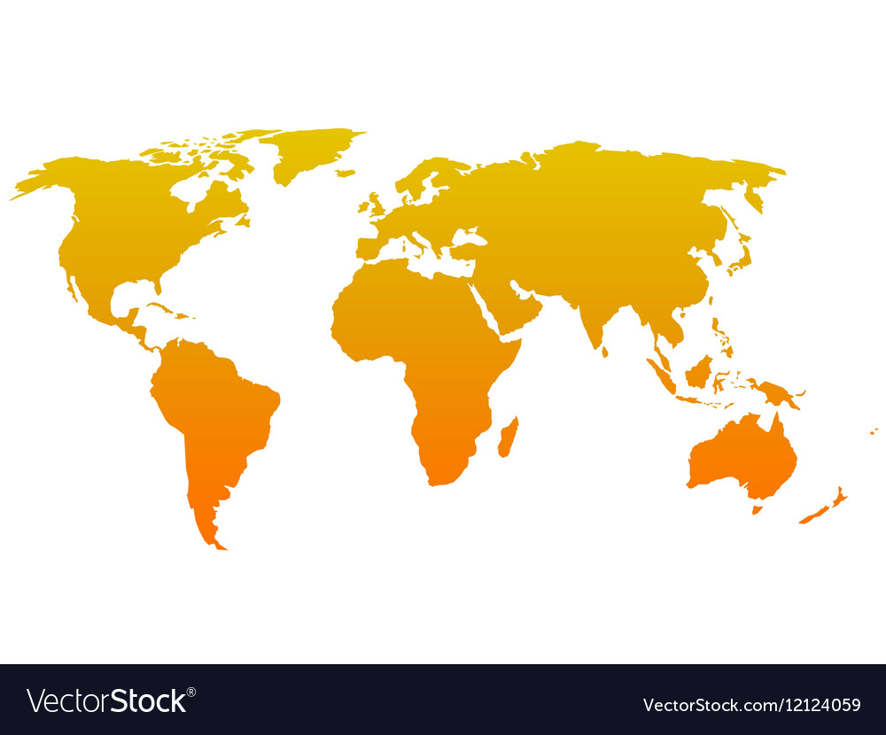 Detail World Map Simple Nomer 19