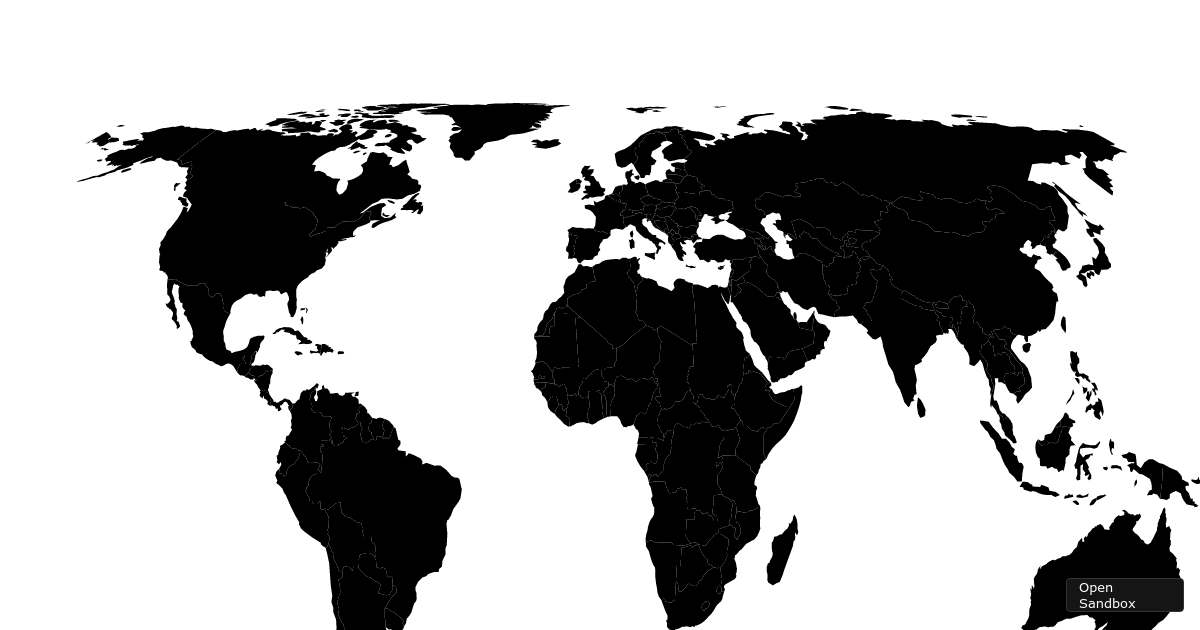 Detail World Map Simple Nomer 50
