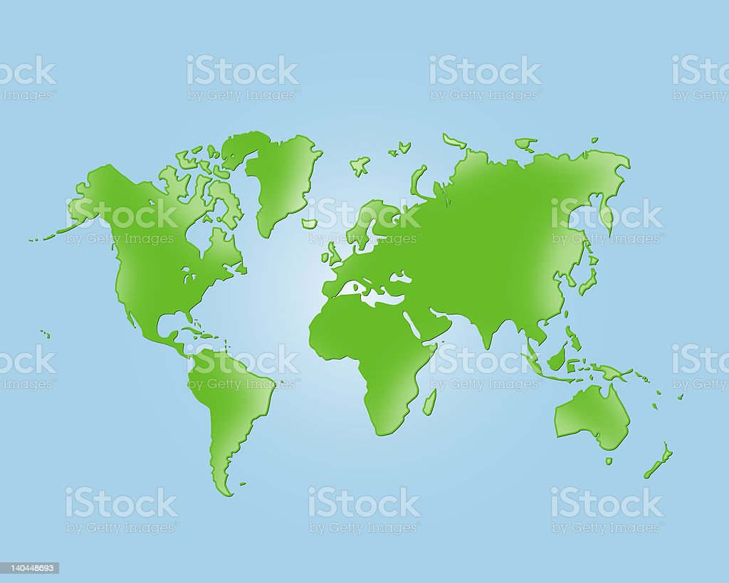 Detail World Map Simple Nomer 55