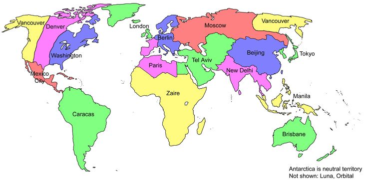 Detail World Map Simple Nomer 57