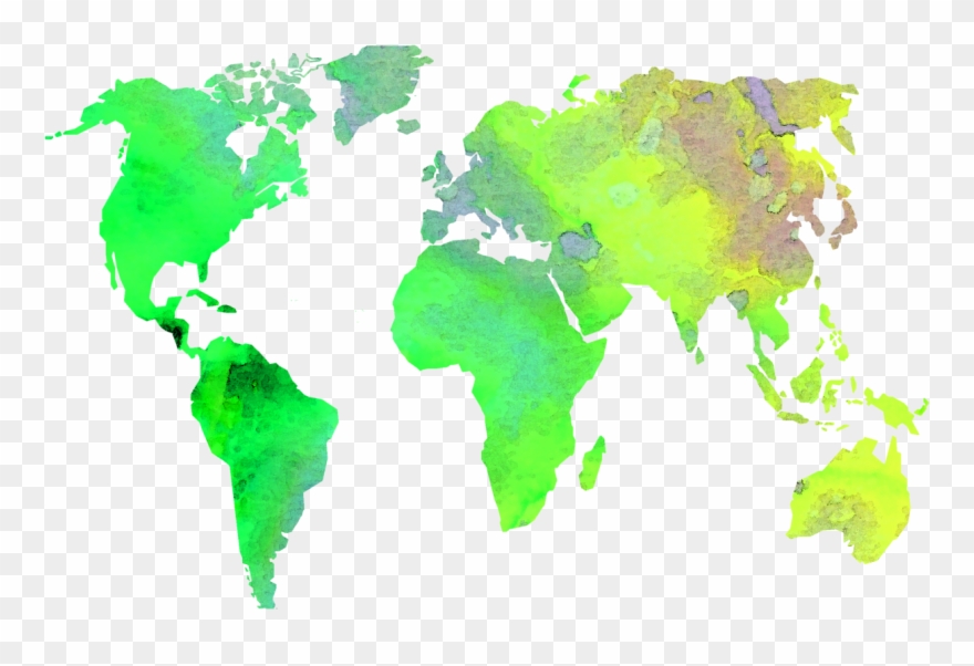 Detail World Map Transparent Background Nomer 30