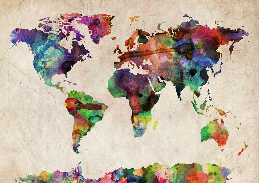 Detail World Map Tumblr Background Nomer 20