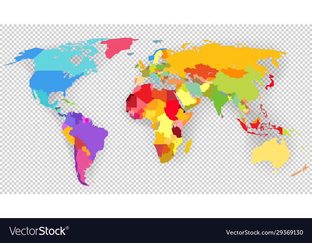 Detail World Map With Transparent Background Nomer 14