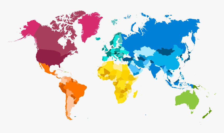 Detail World Map With Transparent Background Nomer 23