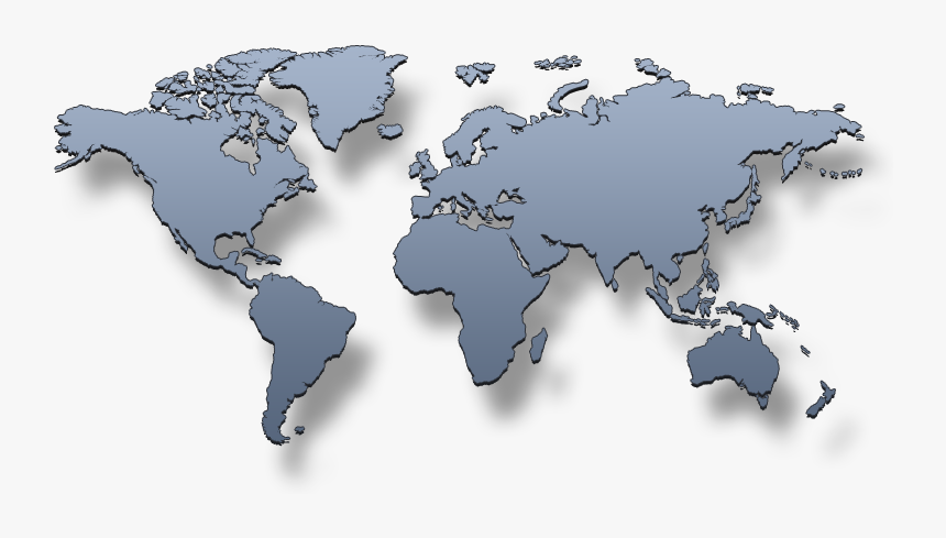 Detail World Map With Transparent Background Nomer 39