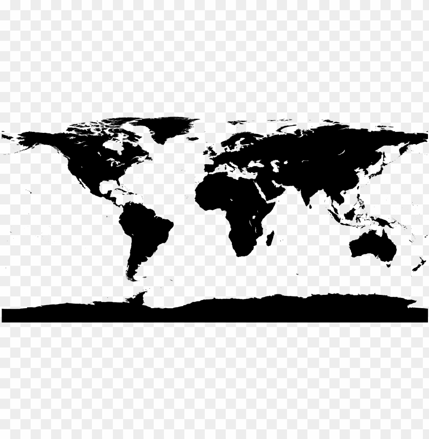 Detail World Map With Transparent Background Nomer 40