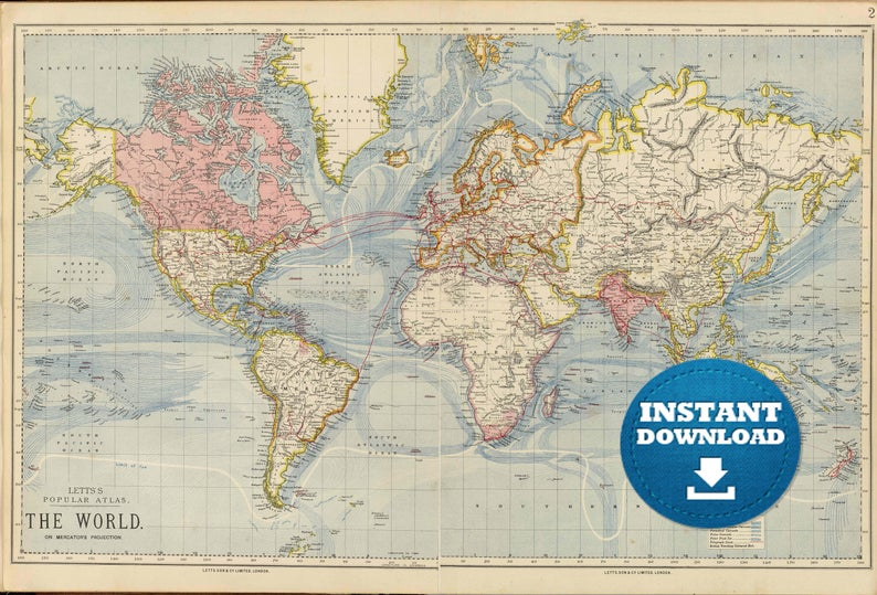 Detail World Maps Images Free Downloads Nomer 32