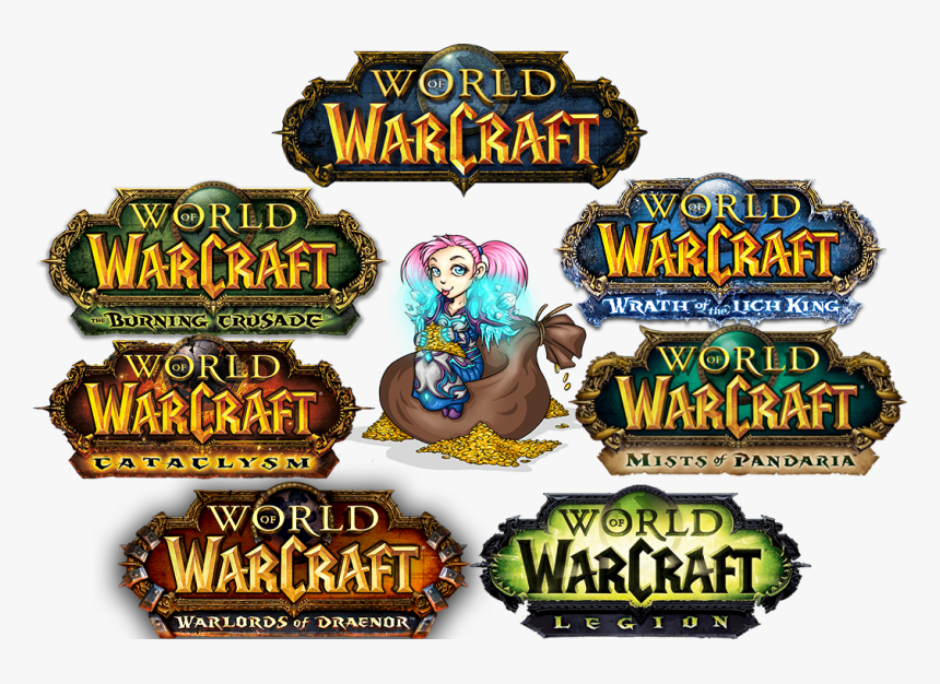 Detail World Of Warcraft Logo Transparent Background Nomer 26