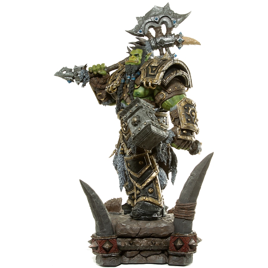 Detail World Of Warcraft Orc Statue Nomer 29