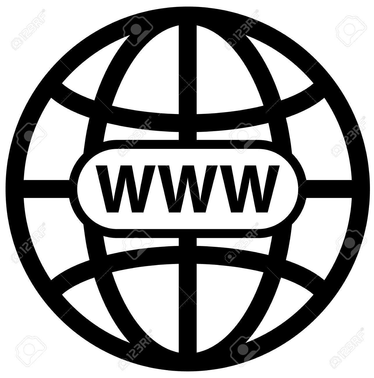 Detail World Wide Web Logo Nomer 33