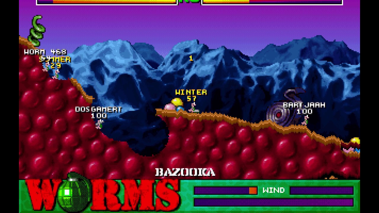 Detail Worms Computer Game Nomer 2