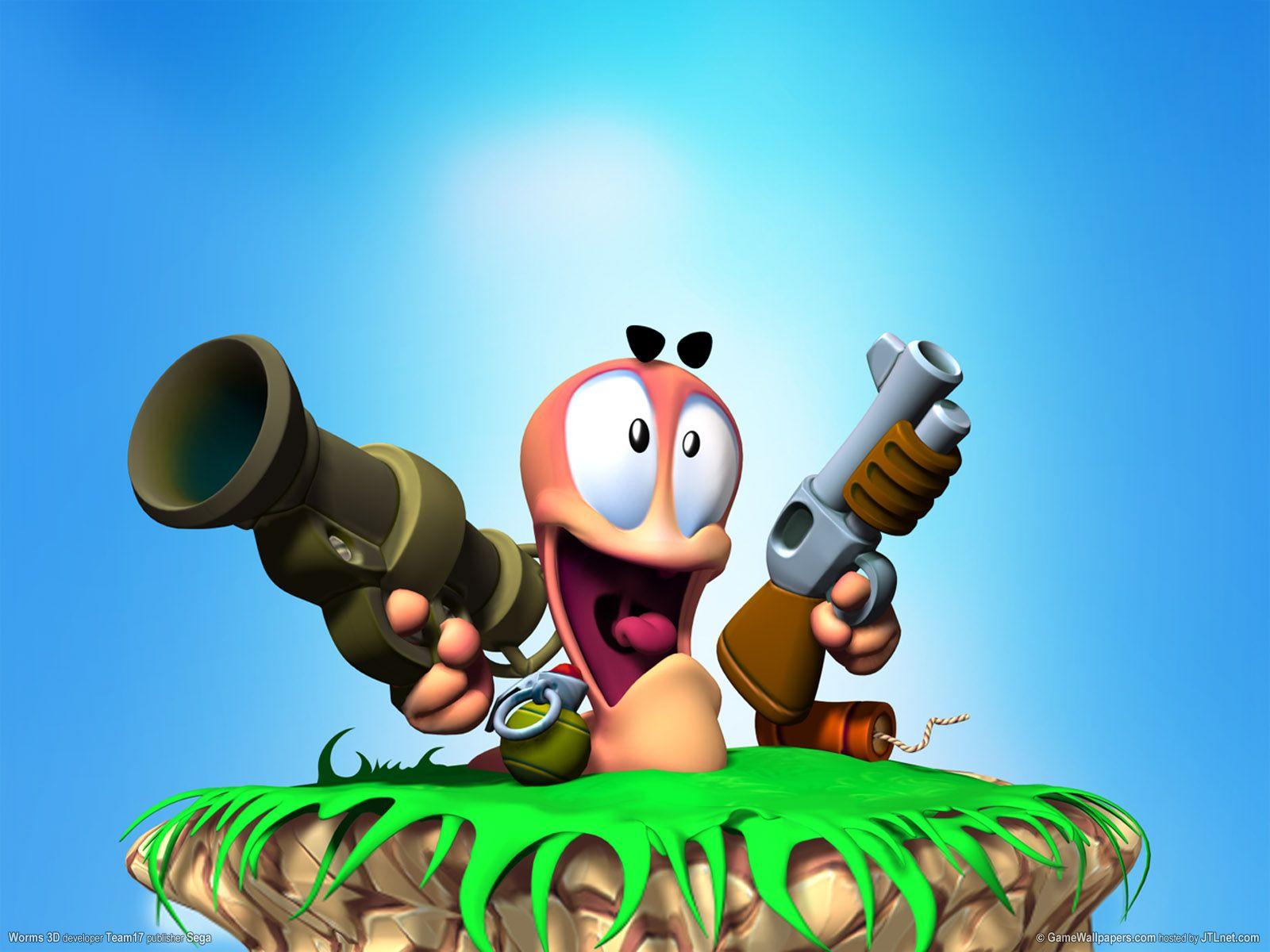 Worms Wallpaper - KibrisPDR