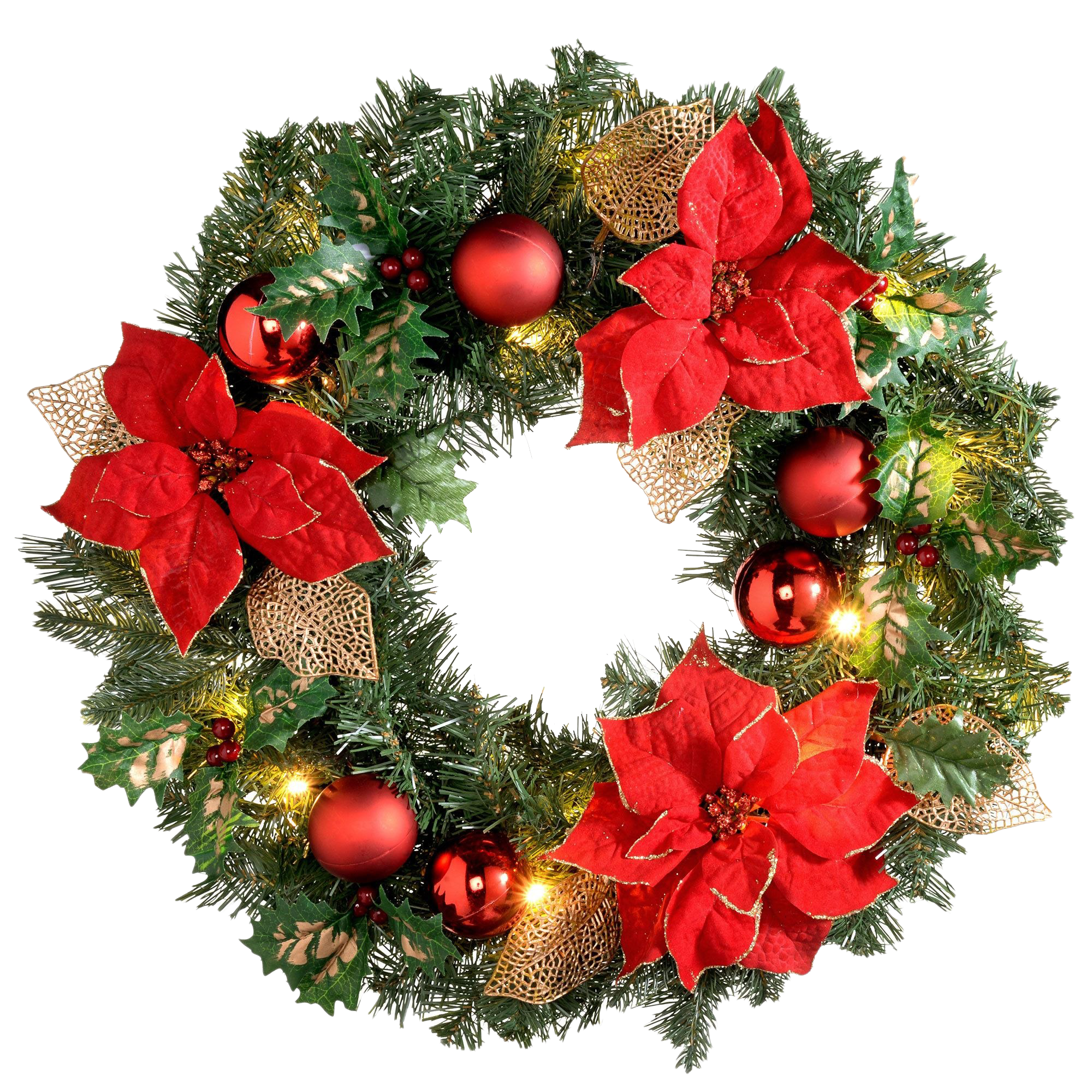 Detail Wreath Christmas Png Nomer 31