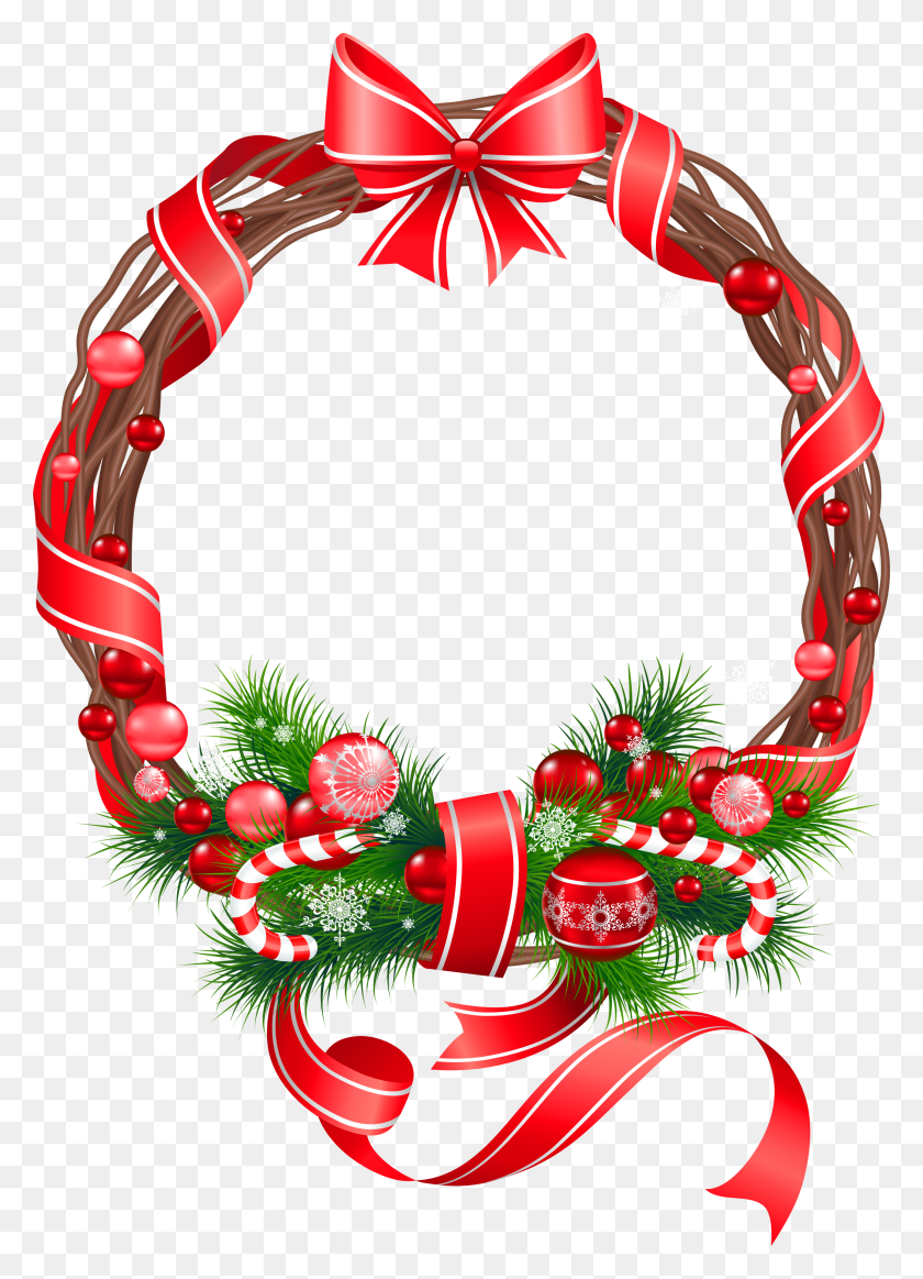 Detail Wreath Christmas Png Nomer 55