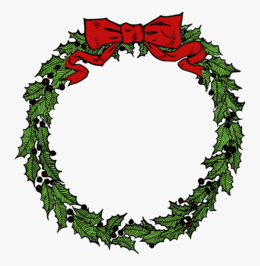 Detail Wreath Clipart Transparent Background Nomer 27