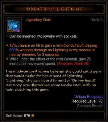 Wreath Of Lightning Diablo 3 - KibrisPDR