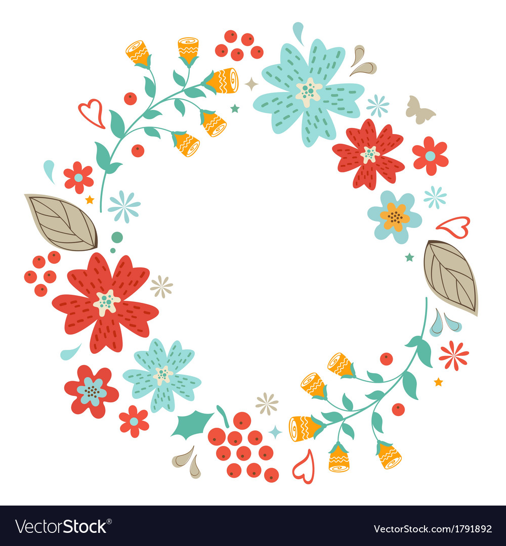 Detail Wreath Vector Free Nomer 51