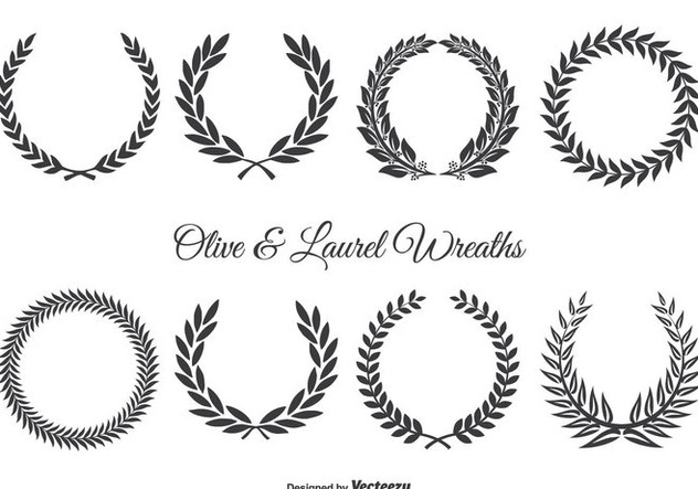 Detail Wreath Vector Free Nomer 56