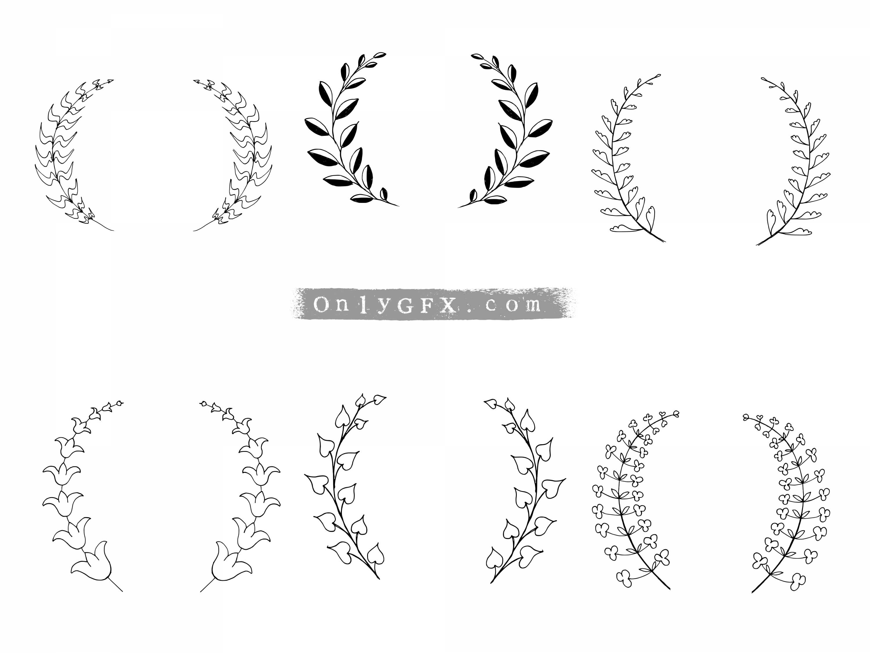 Detail Wreath Vector Png Nomer 49
