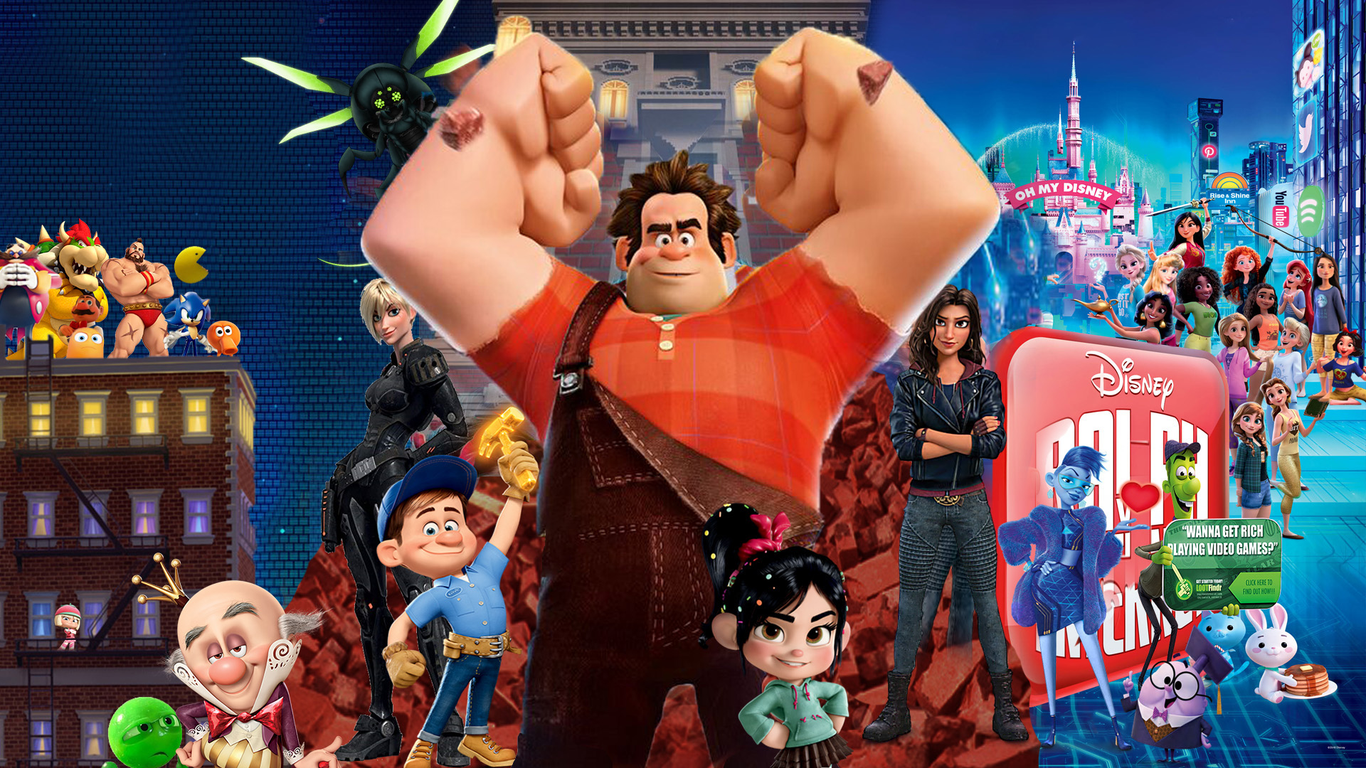 Detail Wreck It Ralph Background Nomer 22