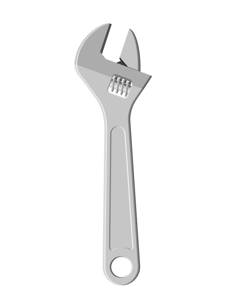 Detail Wrench Clipart Nomer 32