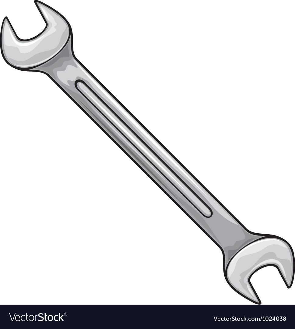 Detail Wrench Vector Nomer 12