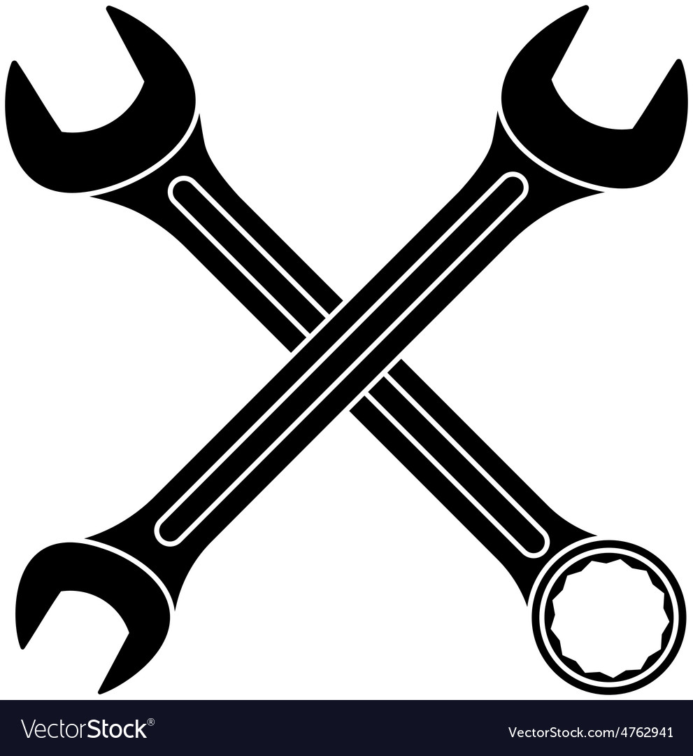 Detail Wrench Vector Nomer 4