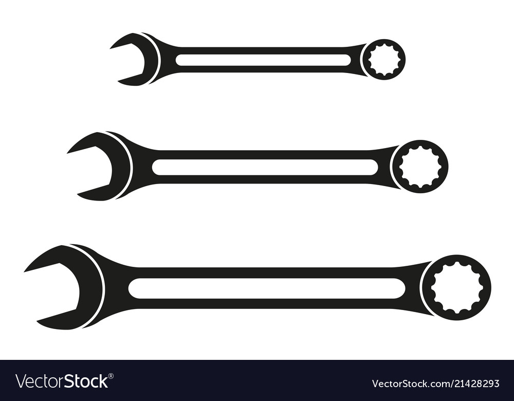 Detail Wrench Vector Nomer 31