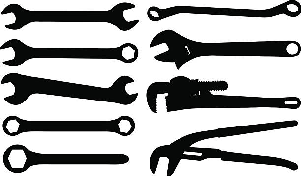 Detail Wrench Vector Nomer 36