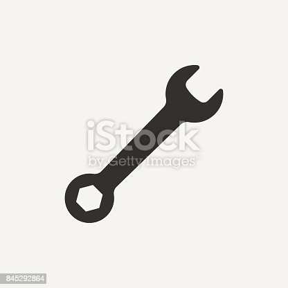 Detail Wrench Vector Nomer 45