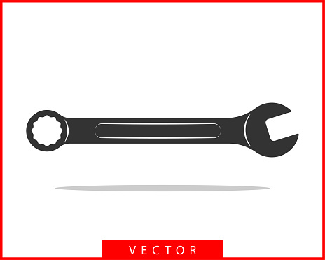 Detail Wrench Vector Nomer 54