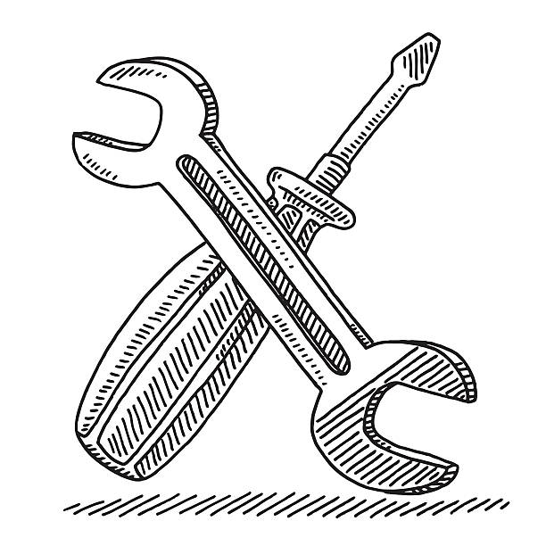 Detail Wrenches Clipart Nomer 26