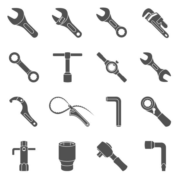 Detail Wrenches Clipart Nomer 32