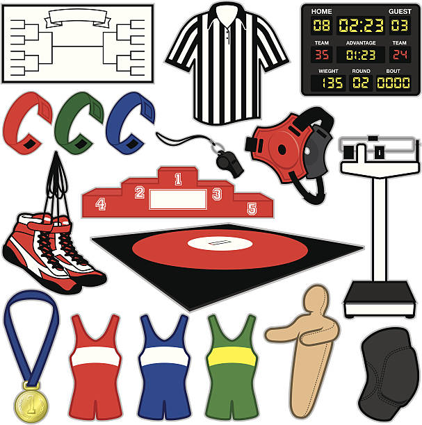 Detail Wrestling Equipment Clipart Nomer 14