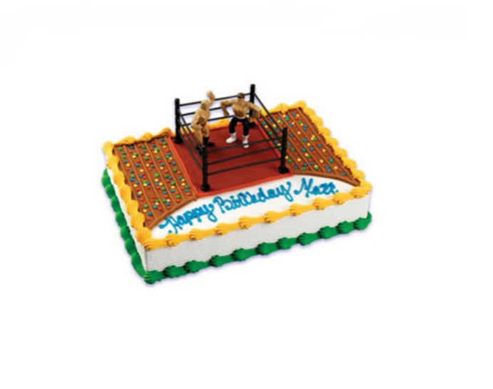 Detail Wrestling Ring Cake Ropes Nomer 48
