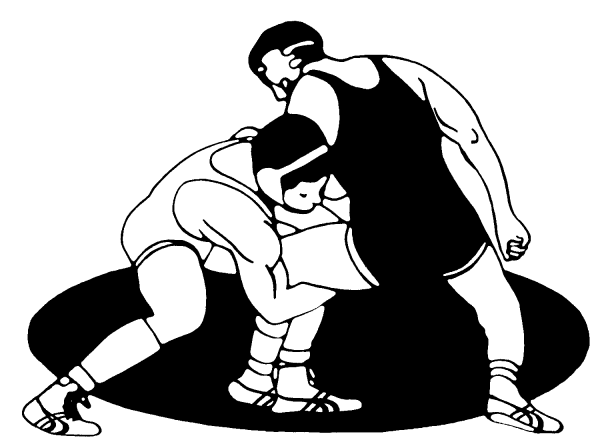 Detail Wrestling Silhouette Clip Art Nomer 42