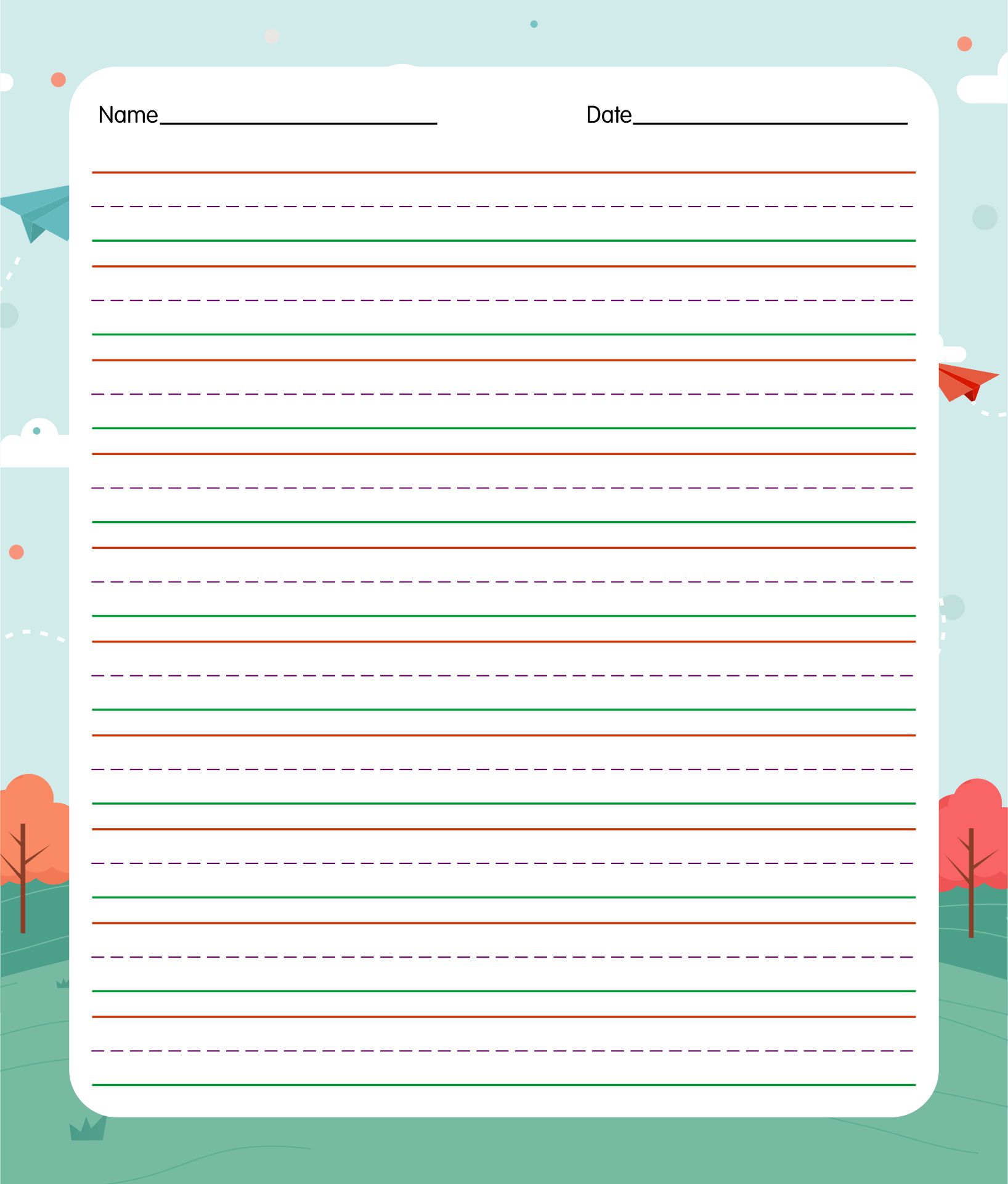 Detail Writing Pad Download Nomer 47